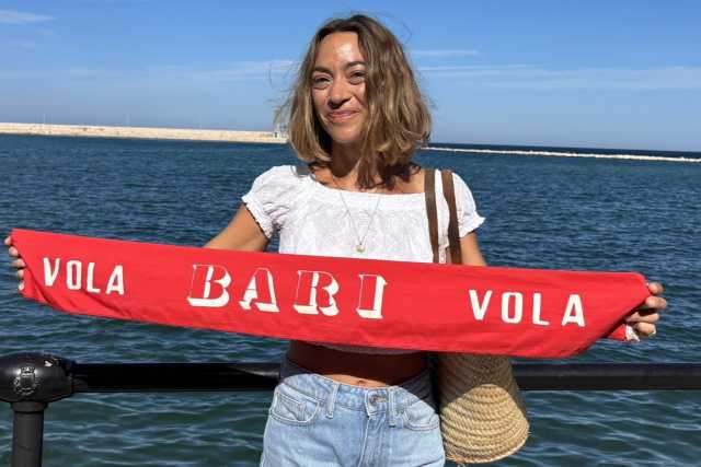 La scelta di Domitille: lascia Parigi per venire a vivere a Bari. �Qui non manca nulla�